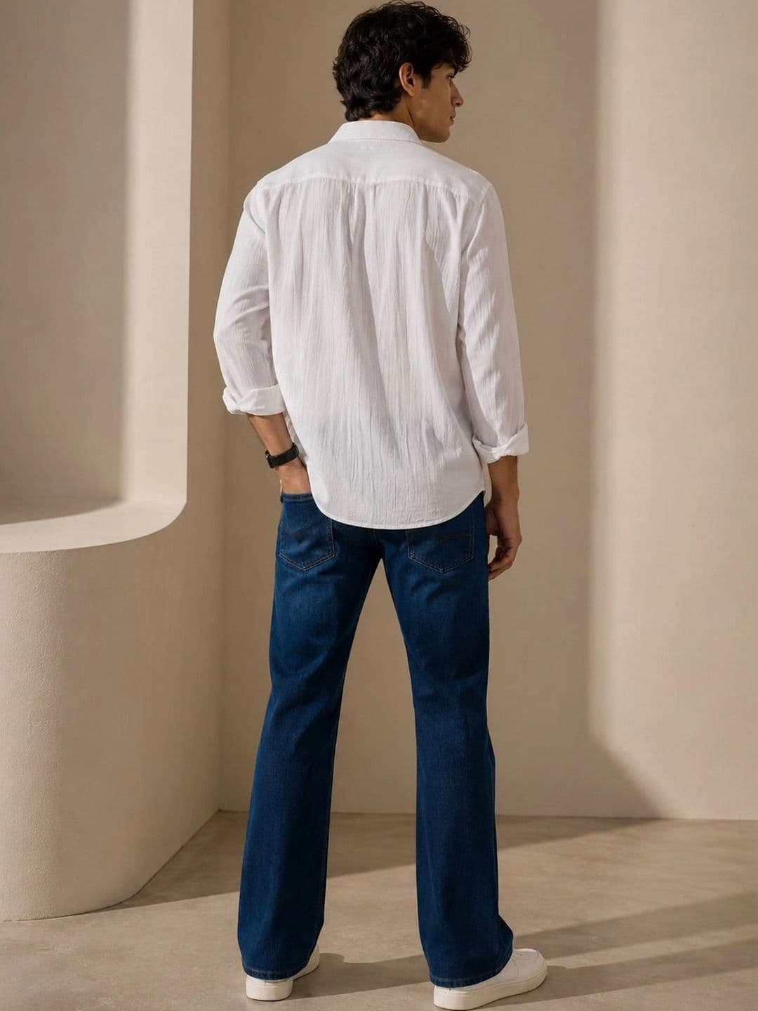 D'AVARRIO Men Relaxed Casual Shirt thumbnail 3