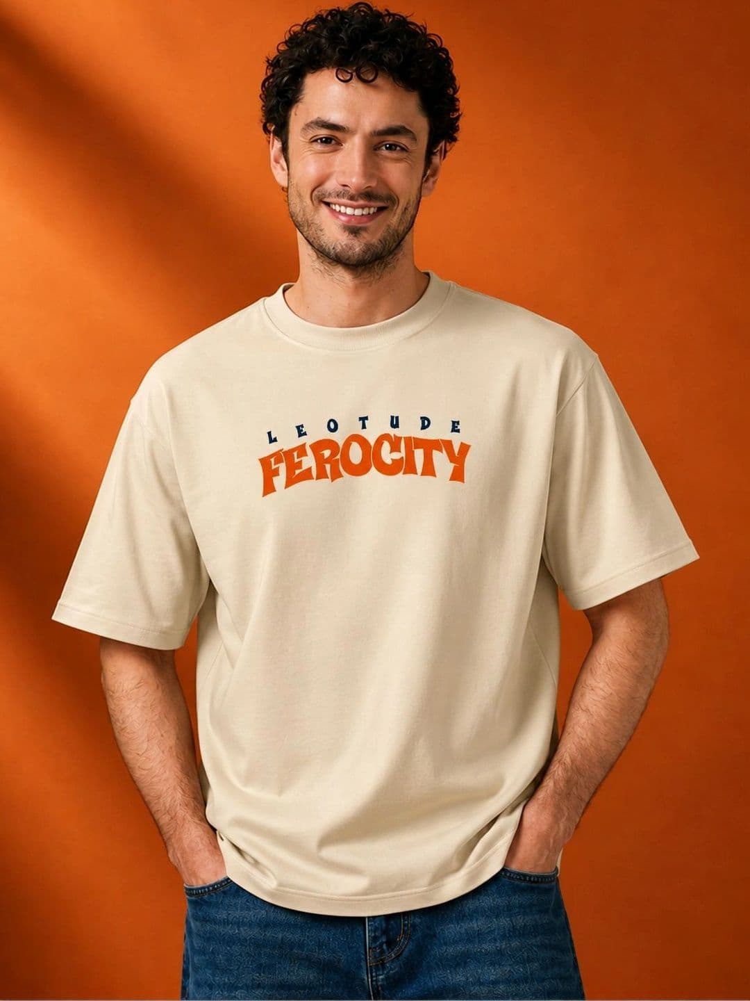 Leotude Men Typography Printed T-shirt thumbnail 2