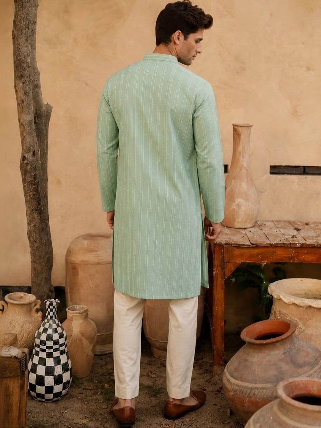 Anouk Men Kurta thumbnail 4