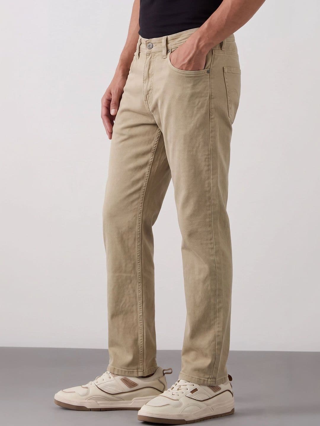 DAGERRFLY Men Relaxed Fit Mid-Rise Jeans thumbnail 5