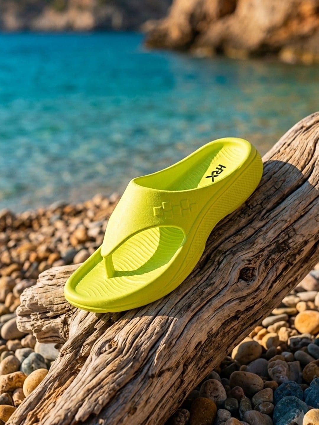 HRX by Hrithik Roshan Men Striped EVA Thong Flip-Flops - view 1
