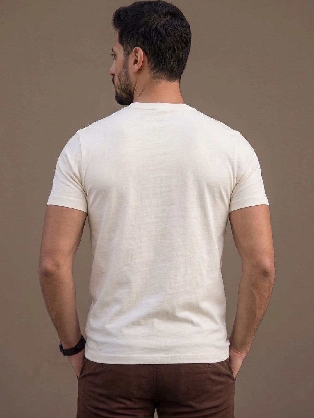 Roadster Men Typography Printed T-shirt thumbnail 2