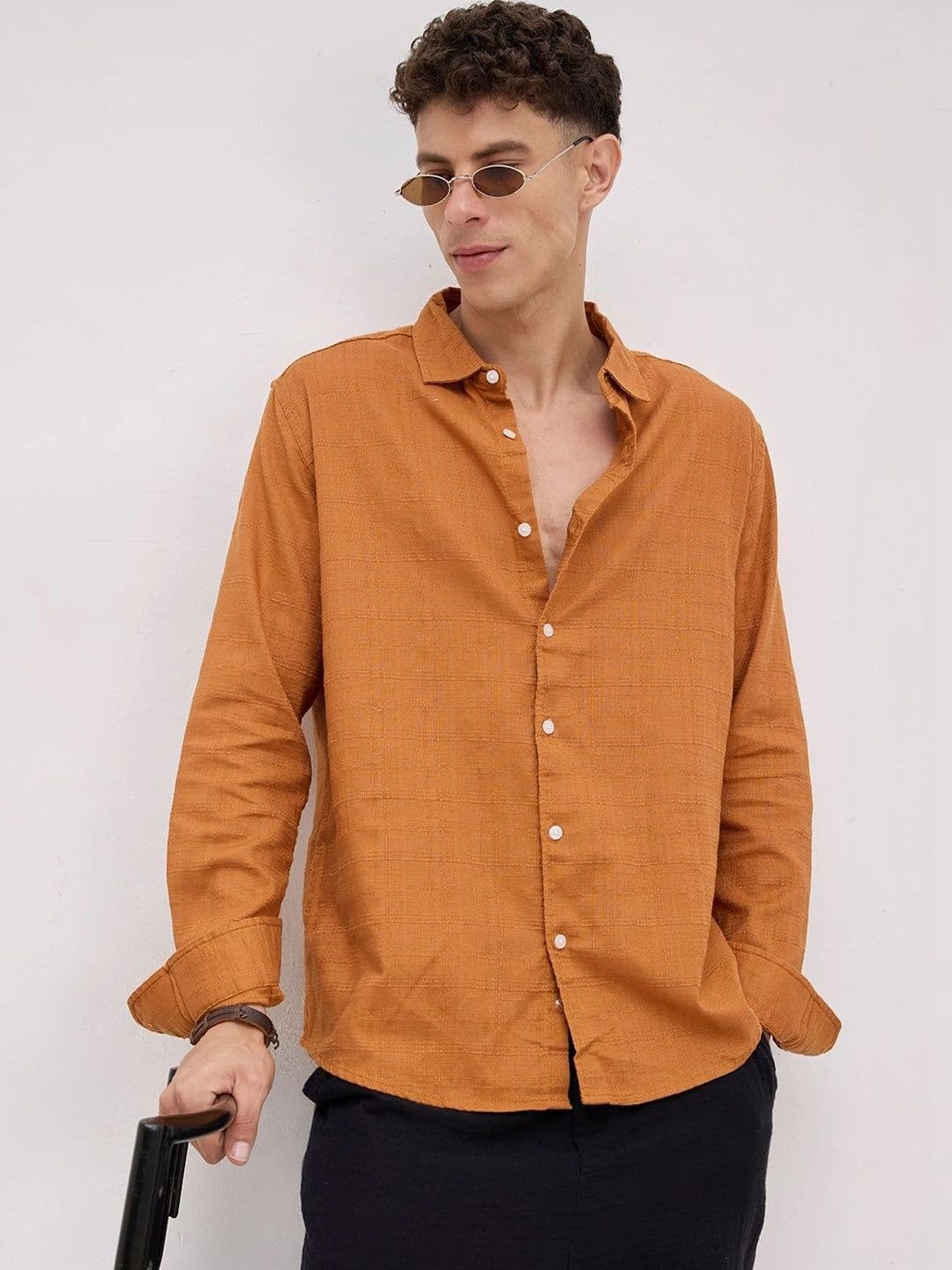 VASTRADO Men Classic Slim Fit Casual Shirt - view 1