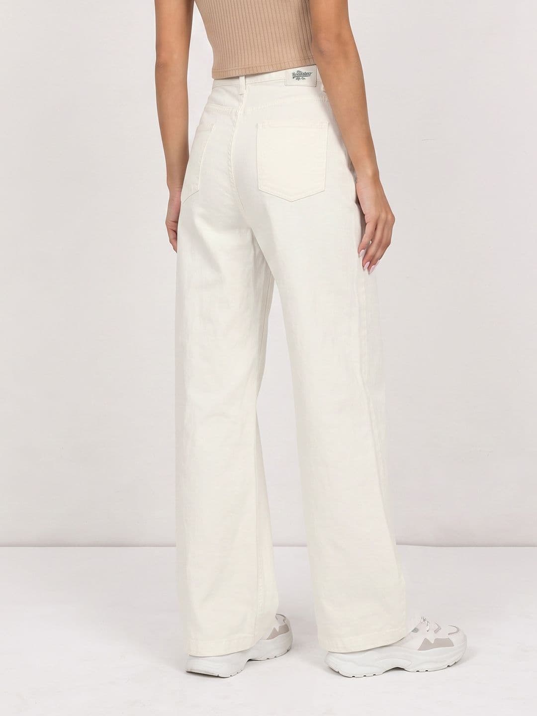 The Roadster Life Co. Women Baggy Fit High-Rise Stretchable Jeans thumbnail 4