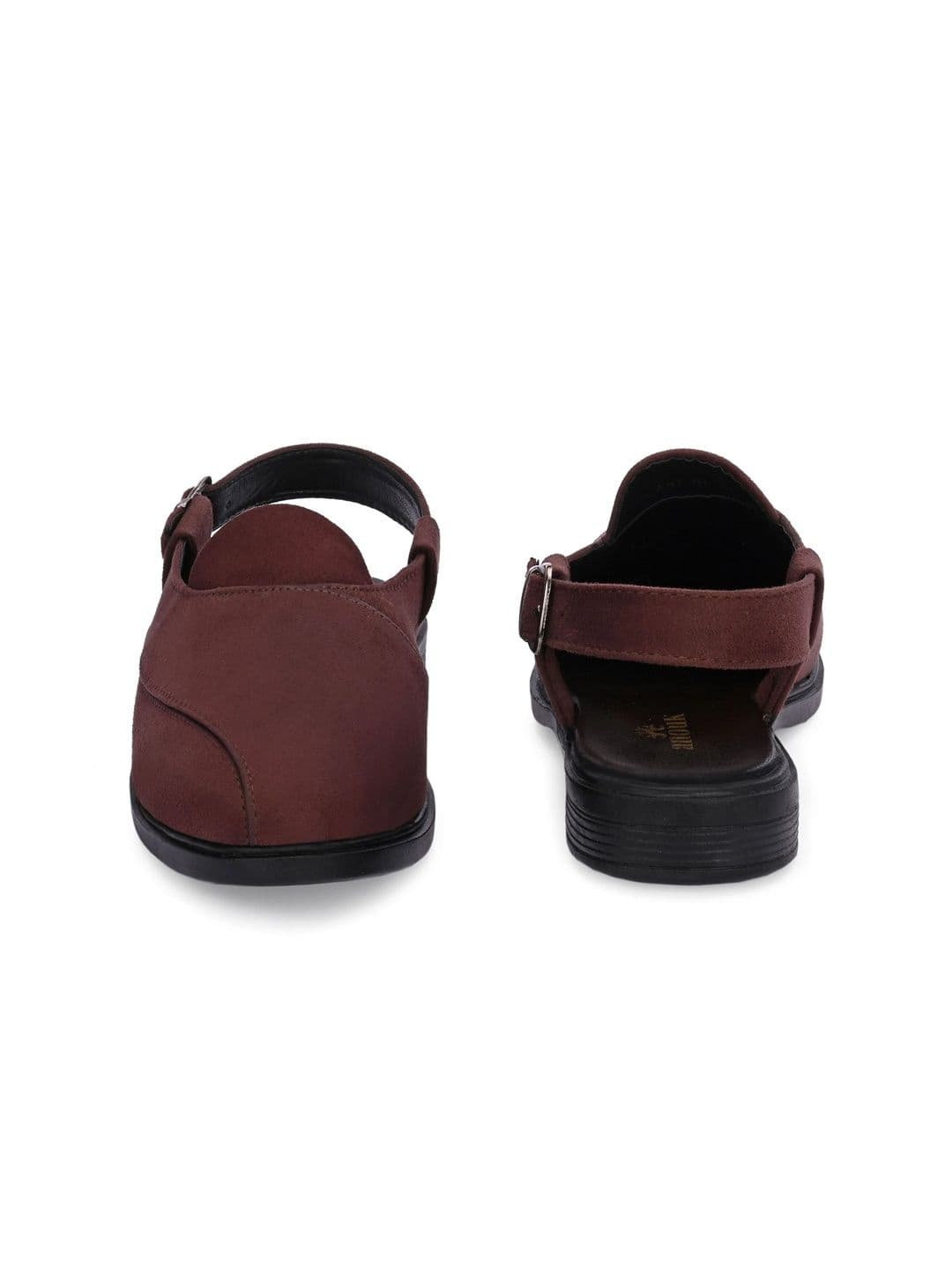 Anouk Men Suede Shoe-Style Sandals thumbnail 2