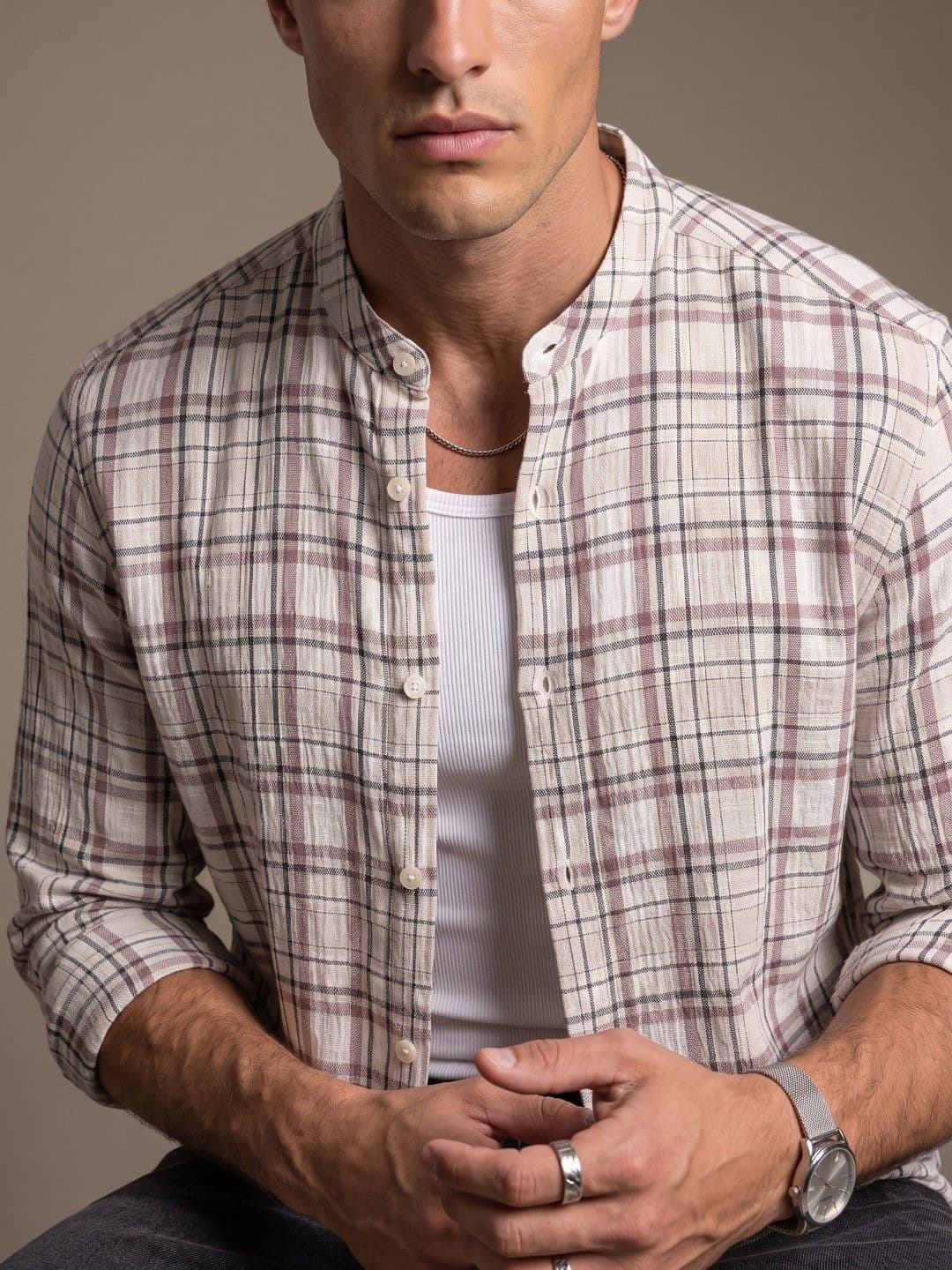 glitchez Checked Casual Shirt thumbnail 3