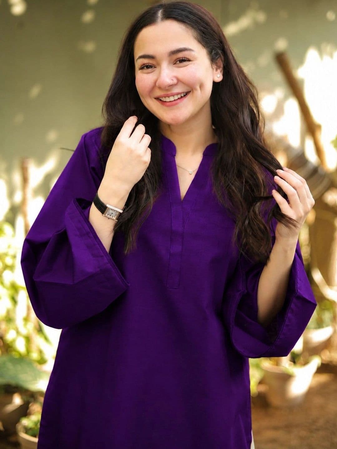 KROLIANT Solid Tunic with Palazzos thumbnail 3