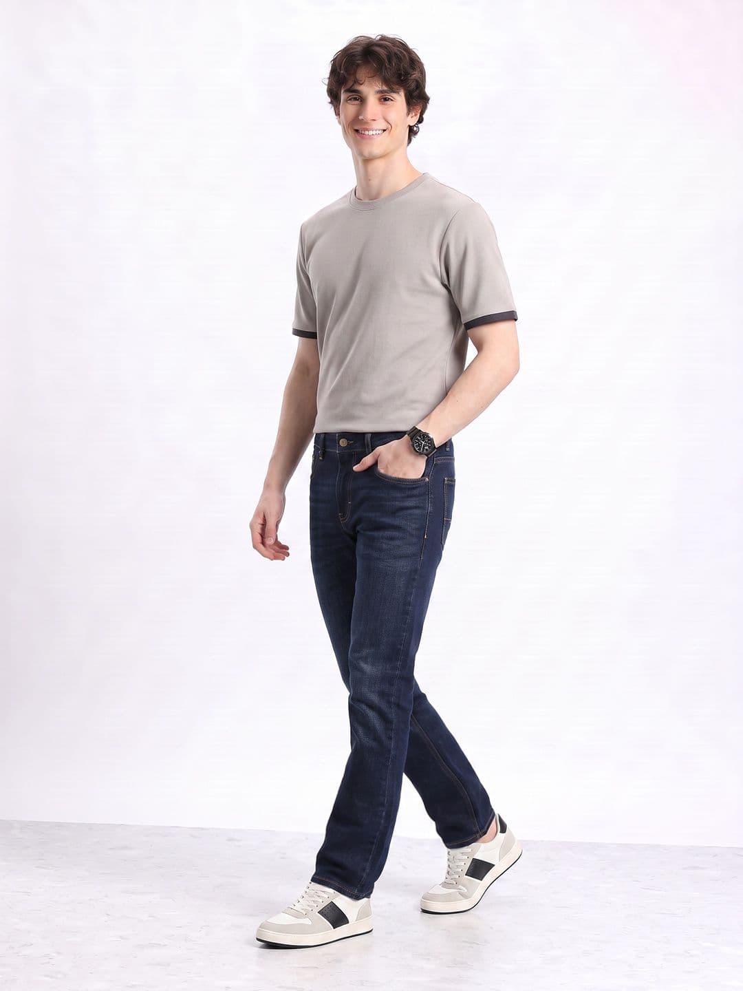 Aeropostale Men Slim Straight Stretchable Jeans thumbnail 4