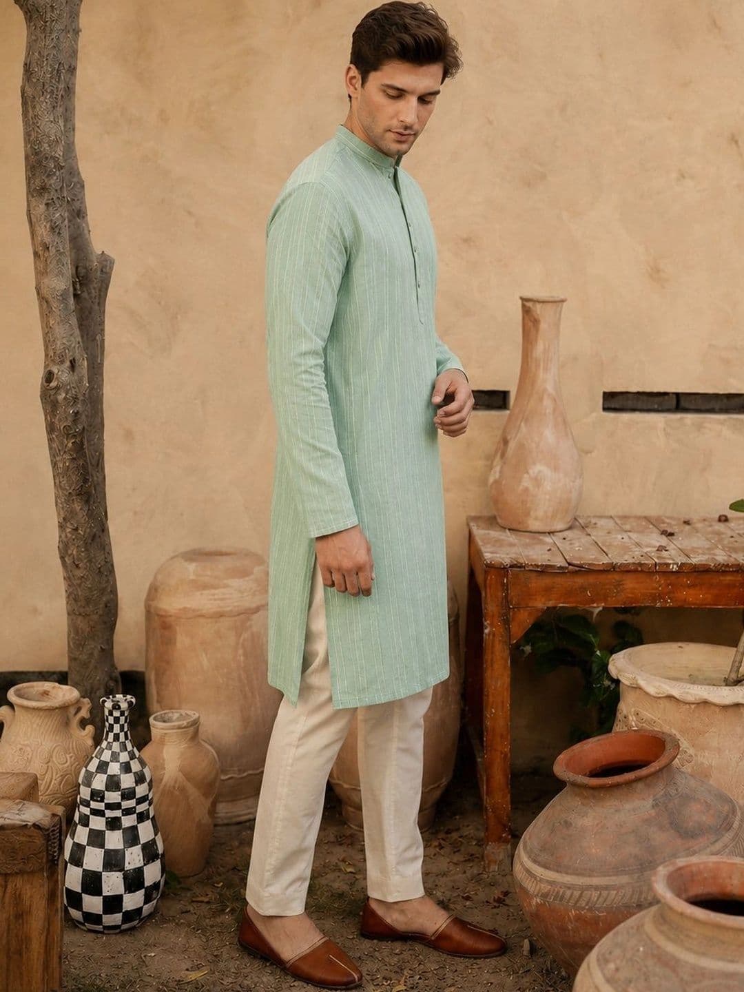 Anouk Men Kurta thumbnail 2