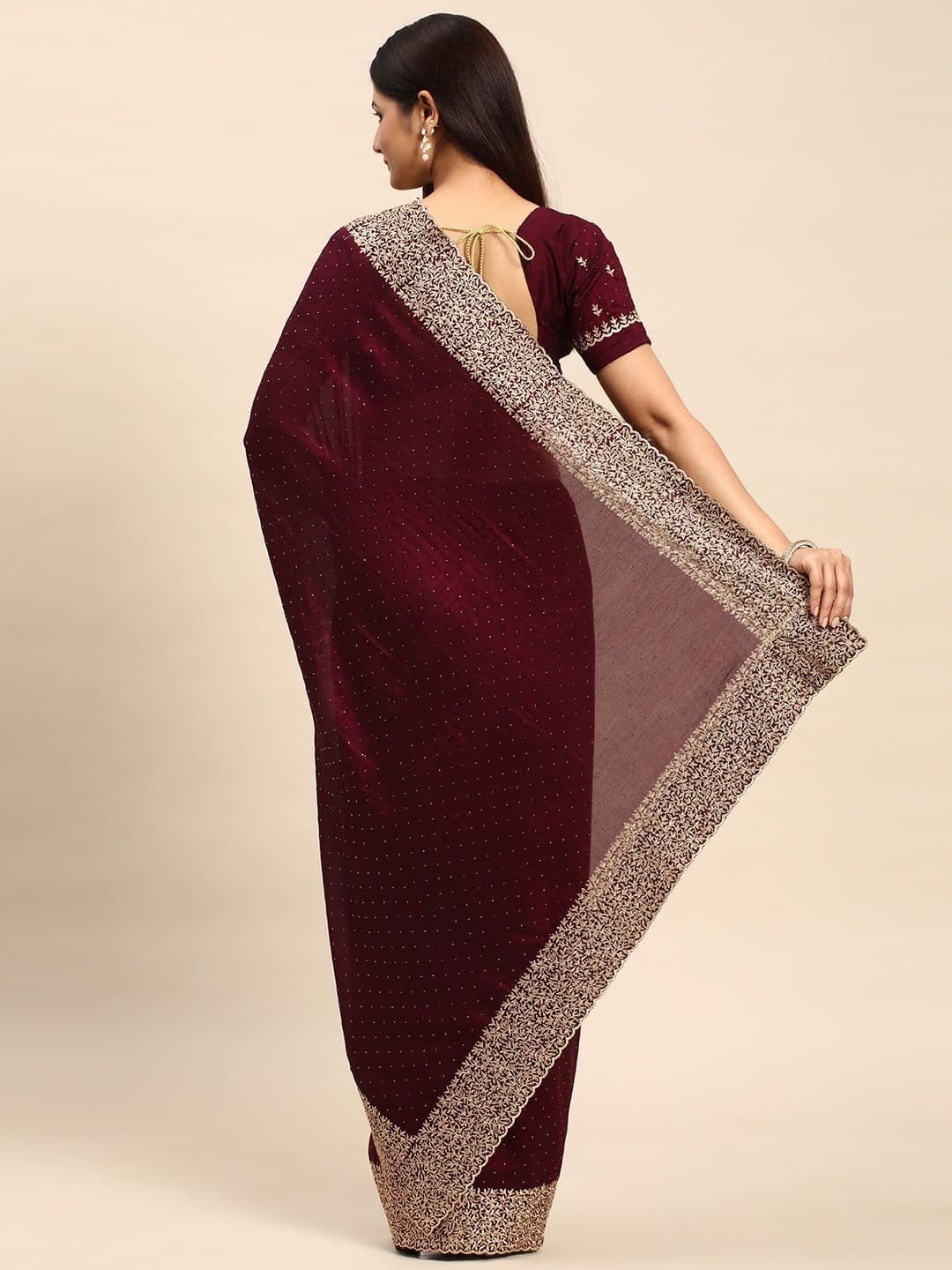 kasee Embellished Embroidered Designer Saree thumbnail 2