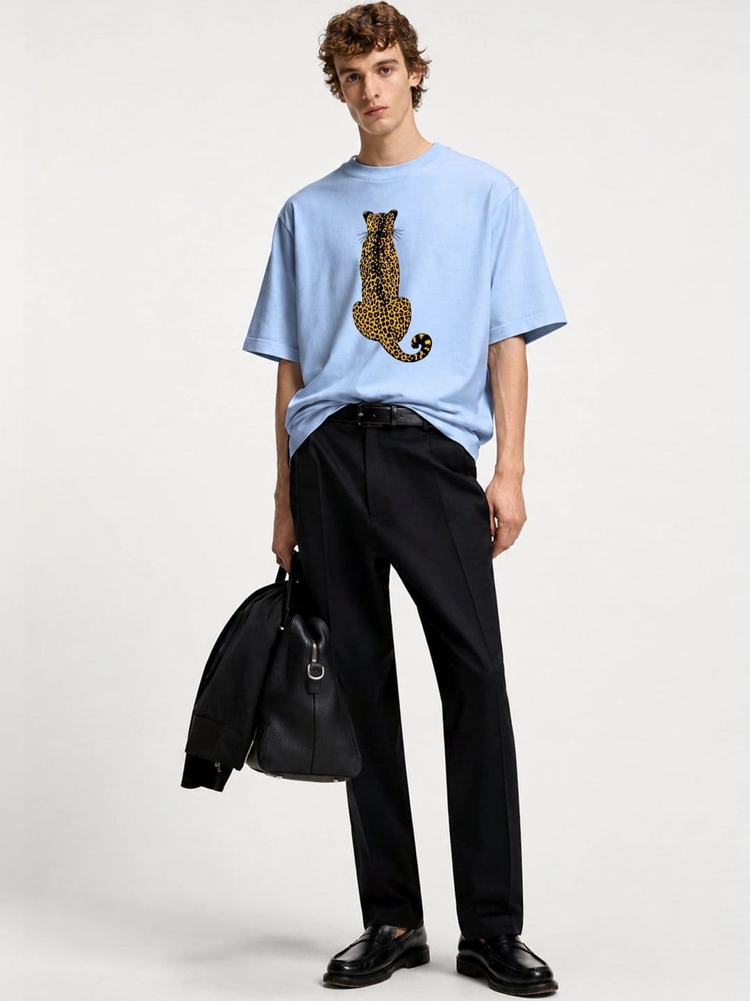 Moda rapido X TOGS & TERRE Men Printed Organic Cotton Blend T-shirt thumbnail 3