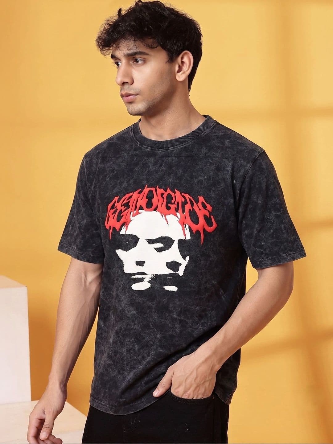 Moda Rapido Men Regular length dyed T-Shirt thumbnail 6