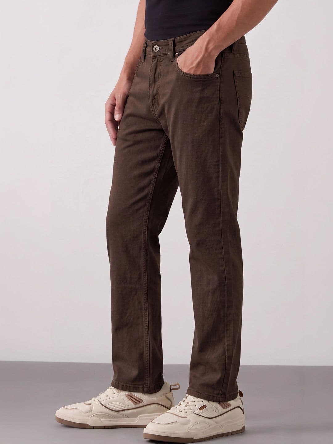 DAGERRFLY Men Relaxed Fit Mid-Rise Jeans thumbnail 3
