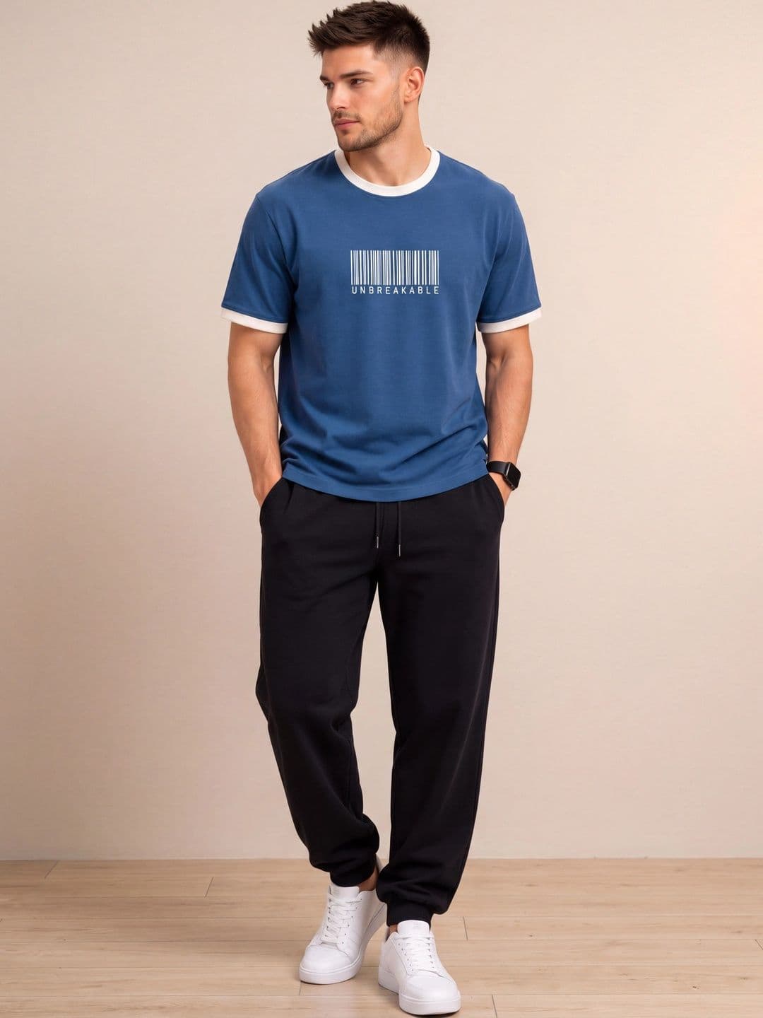 CROSS BENCH Men Typography Printed T-shirt thumbnail 3
