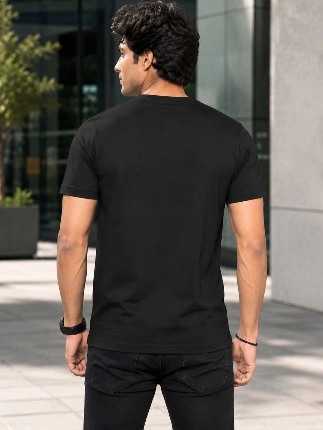 Warrior World Men Printed Pure Cotton T-shirt thumbnail 3