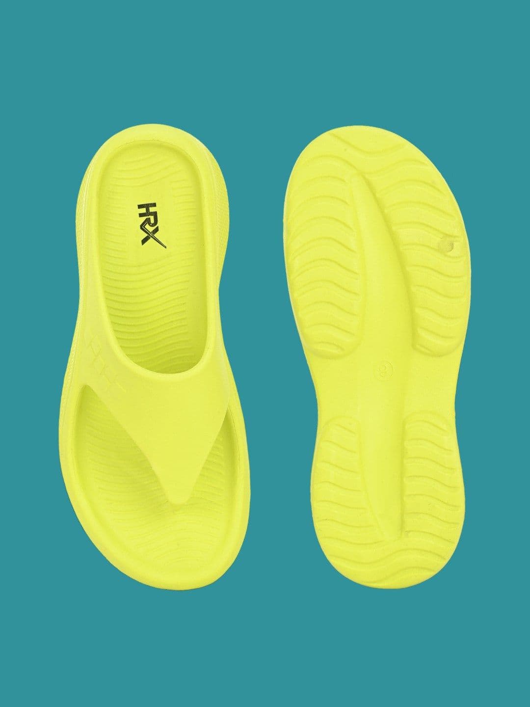HRX by Hrithik Roshan Men Striped EVA Thong Flip-Flops thumbnail 6