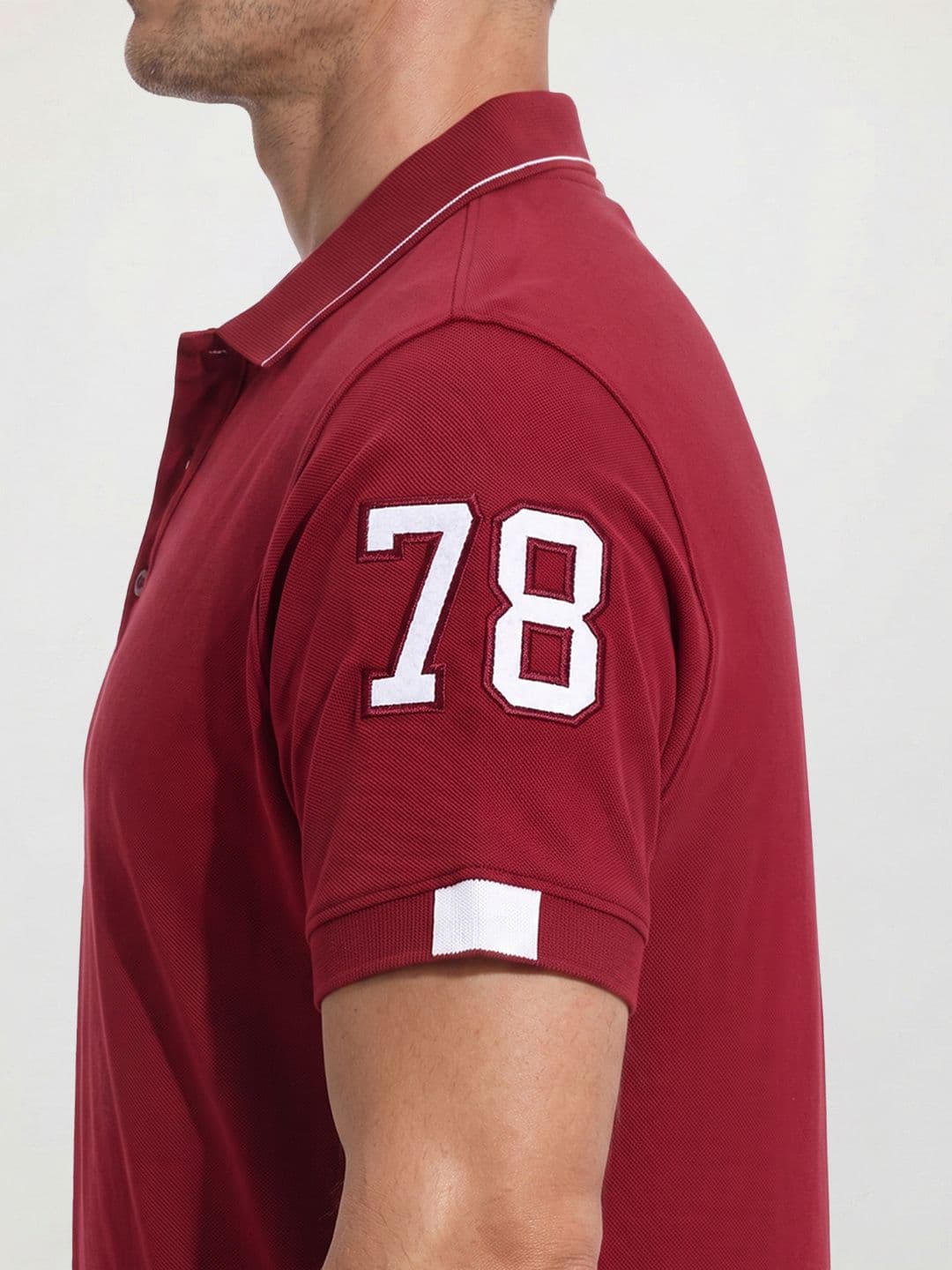The Roadster Life Co. Polo Collar Pure Cotton T-shirt thumbnail 4