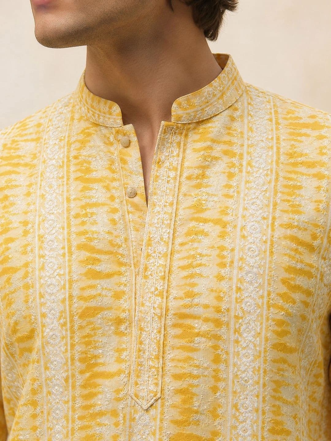 Anouk Men Thread Work Kurta thumbnail 5