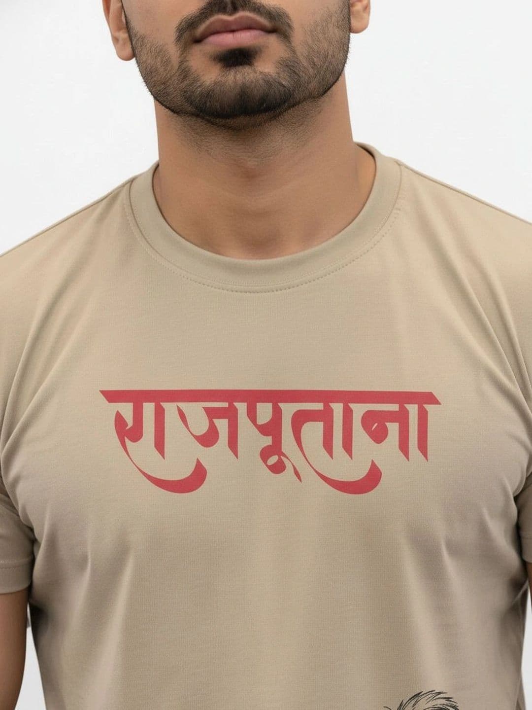 Warrior World Men Typography Printed Pure Cotton T-shirt thumbnail 4