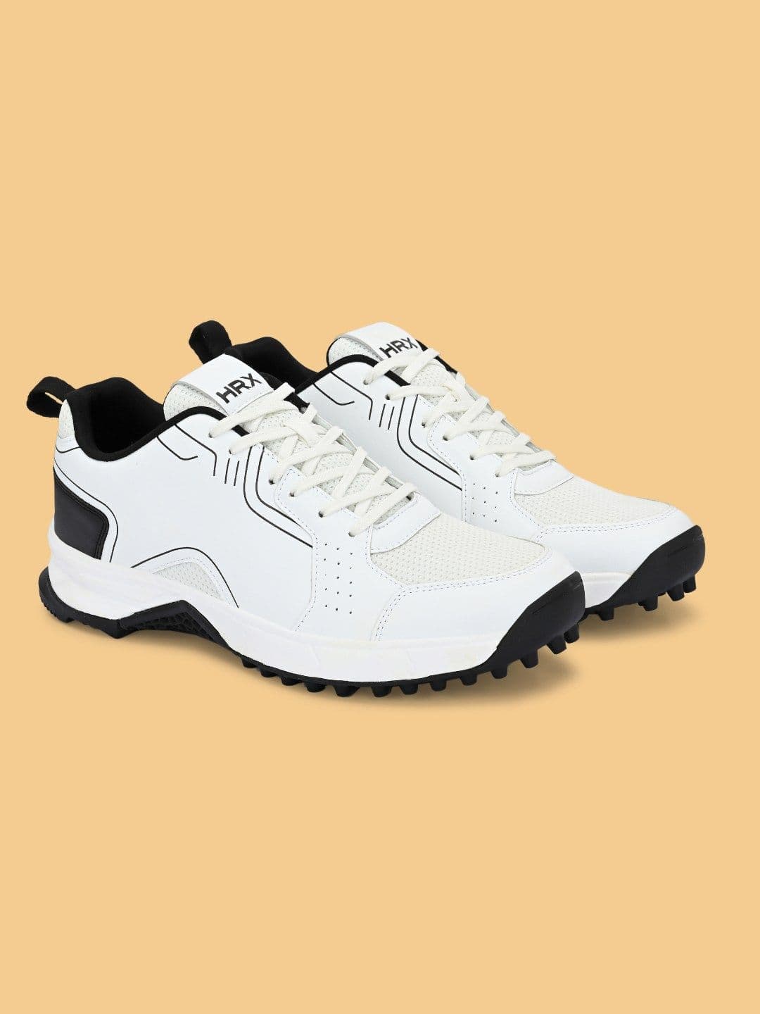 HRX by Hrithik Roshan Men Mesh Cricket Non-Marking Shoes thumbnail 3
