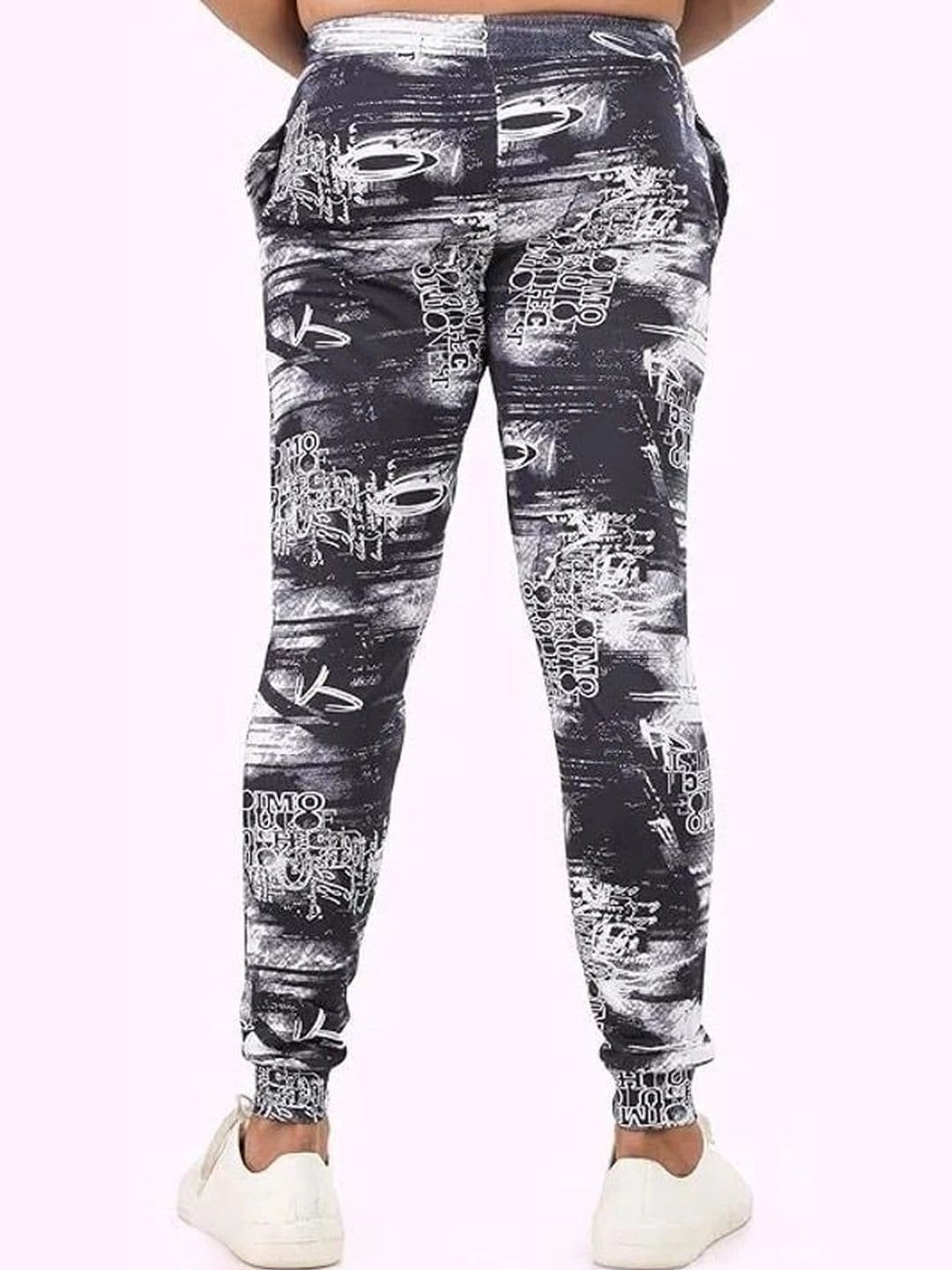 24 Street Men Jogger Mid-Rise Printed Jeans - view 1