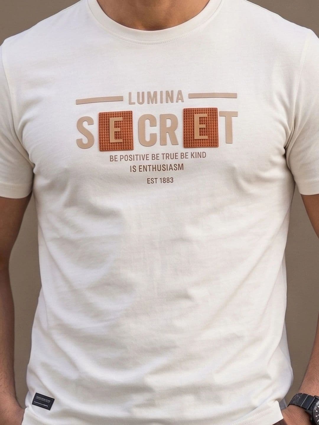 Roadster Men Typography Printed T-shirt thumbnail 3