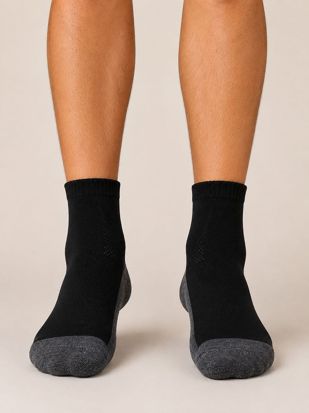 Roadster Men Pack of 3 Cotton Colourblocked Ankle Length Socks thumbnail 3