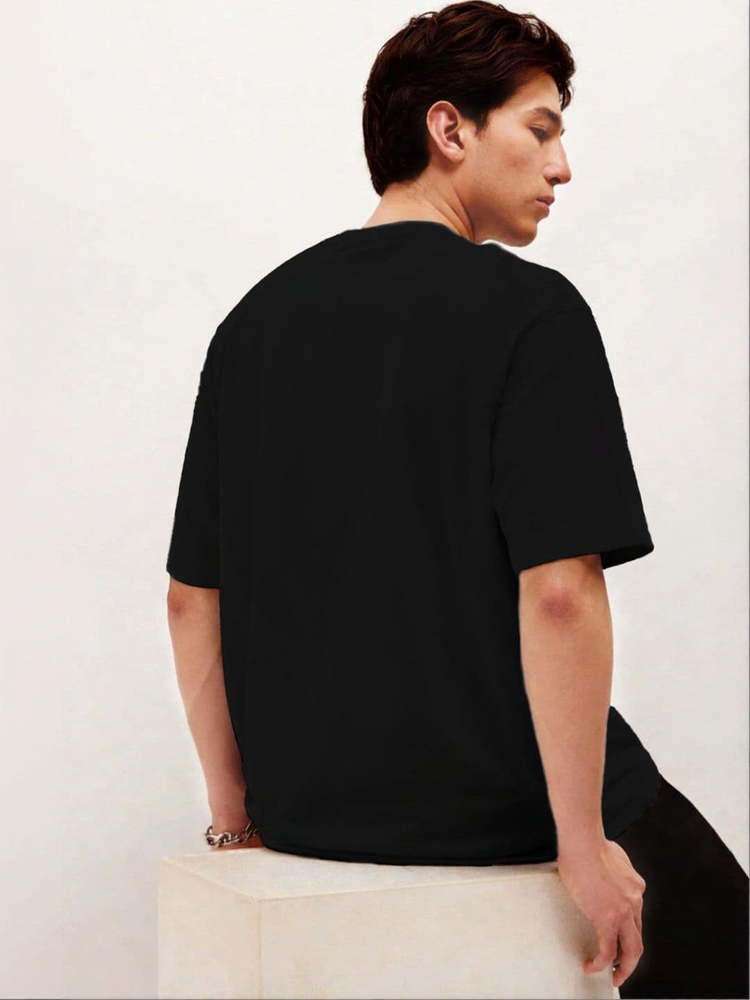 Moda rapido X TOGS & TERRE Men Printed Organic Cotton Blend T-shirt thumbnail 3