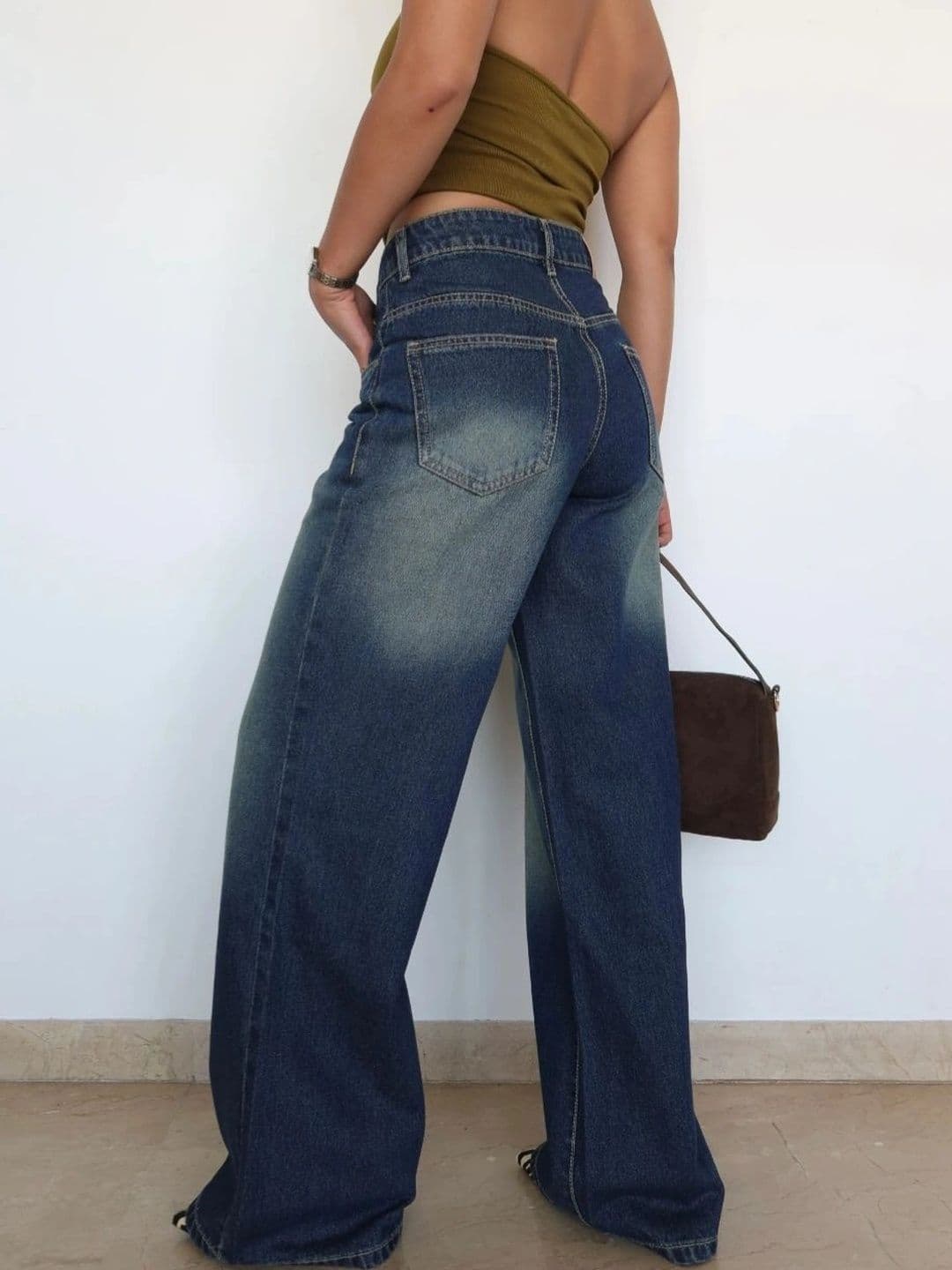 Mast & Harbour Women High-Rise Light Fade Ombre Jeans thumbnail 3