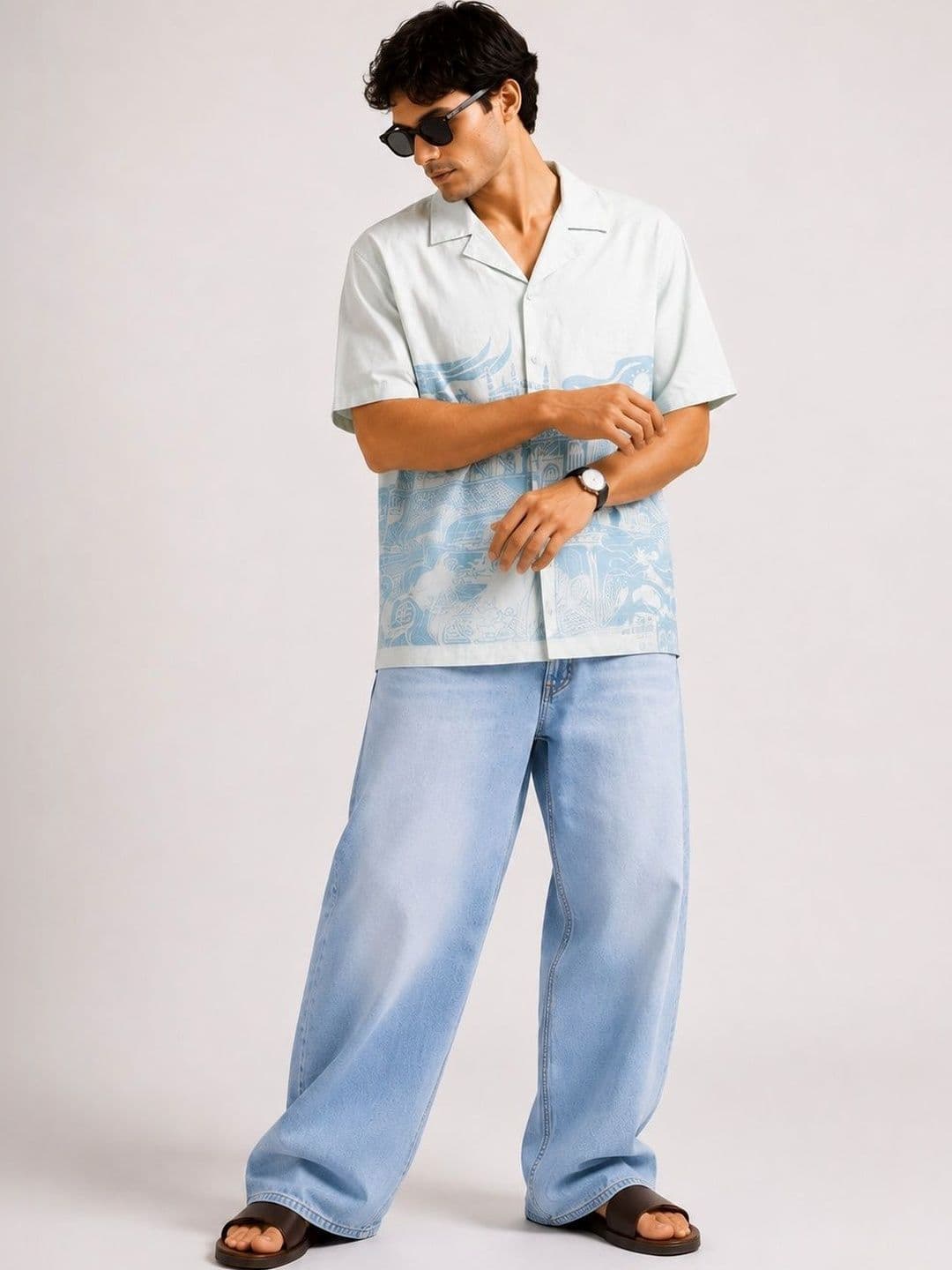 Mast & Harbour Men Comfort Printed Casual Shirt thumbnail 4
