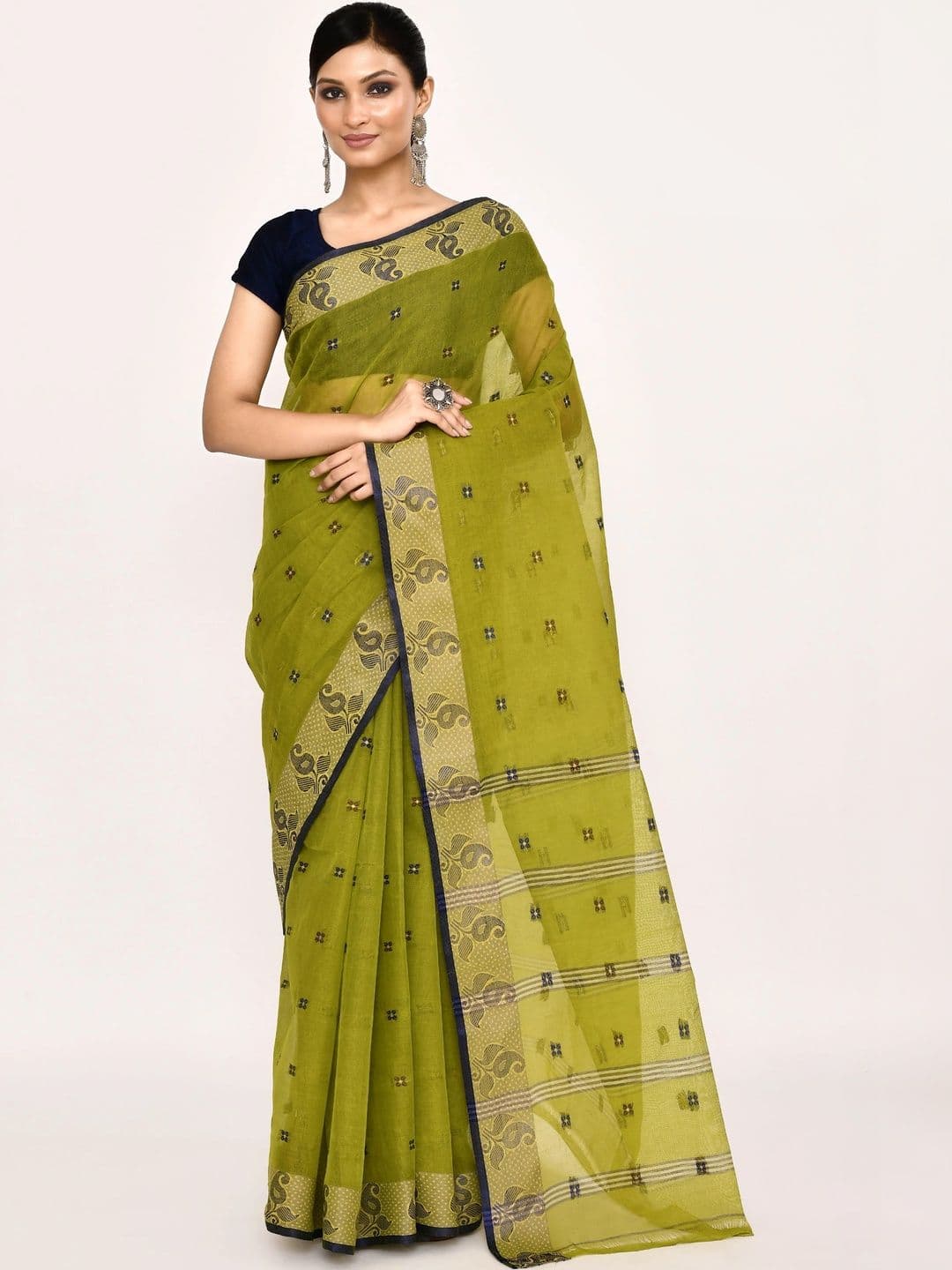 TANTSHREE Pure Cotton Saree - view 1