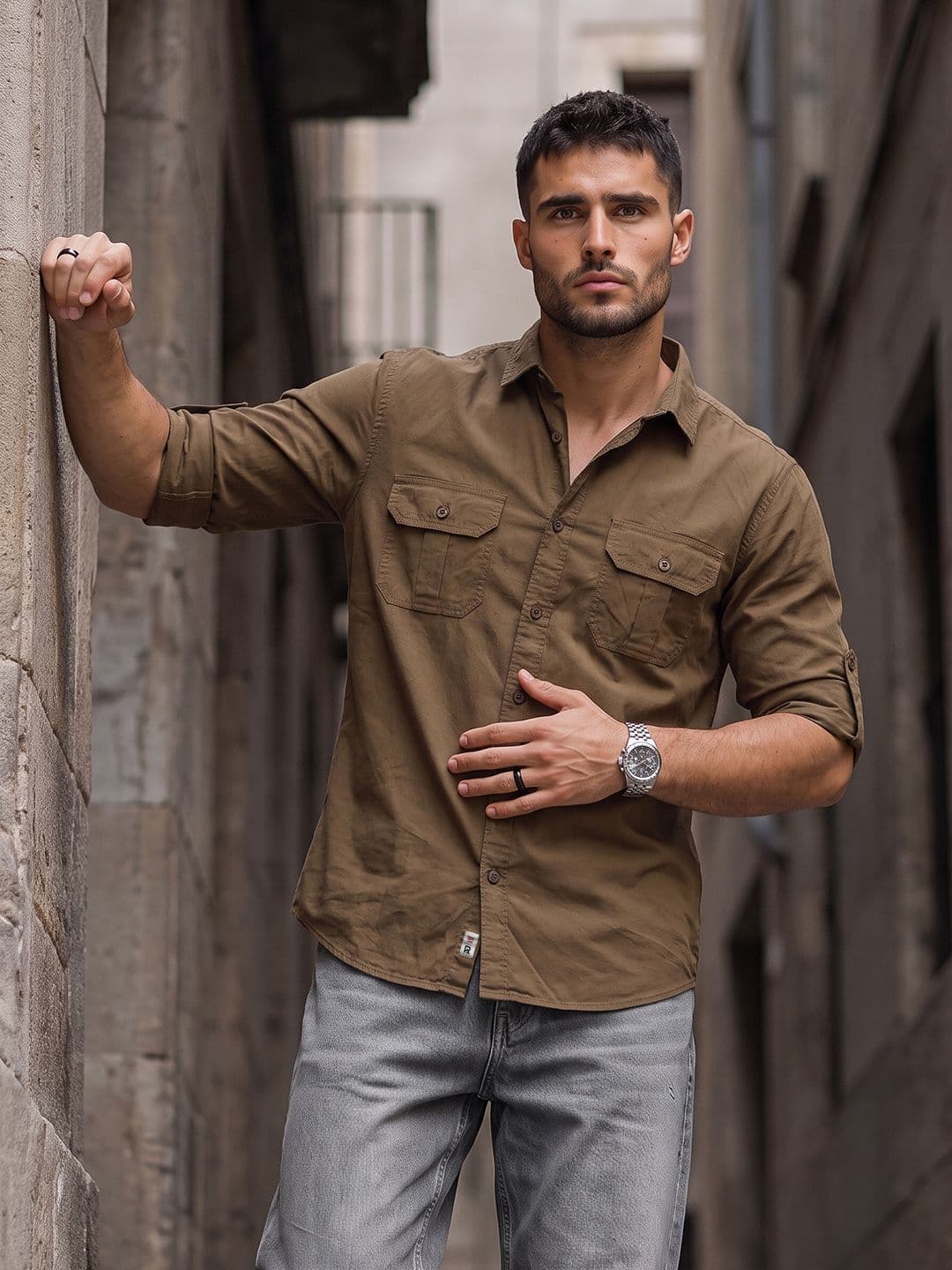 The Roadster Life Co. Pure Cotton Casual Shirt - view 1