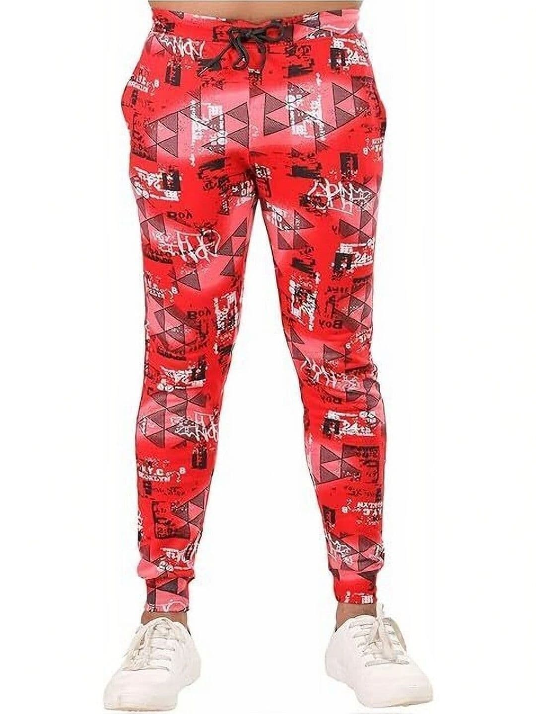 24 Street Men Jogger Mid-Rise Printed Jeans thumbnail 4