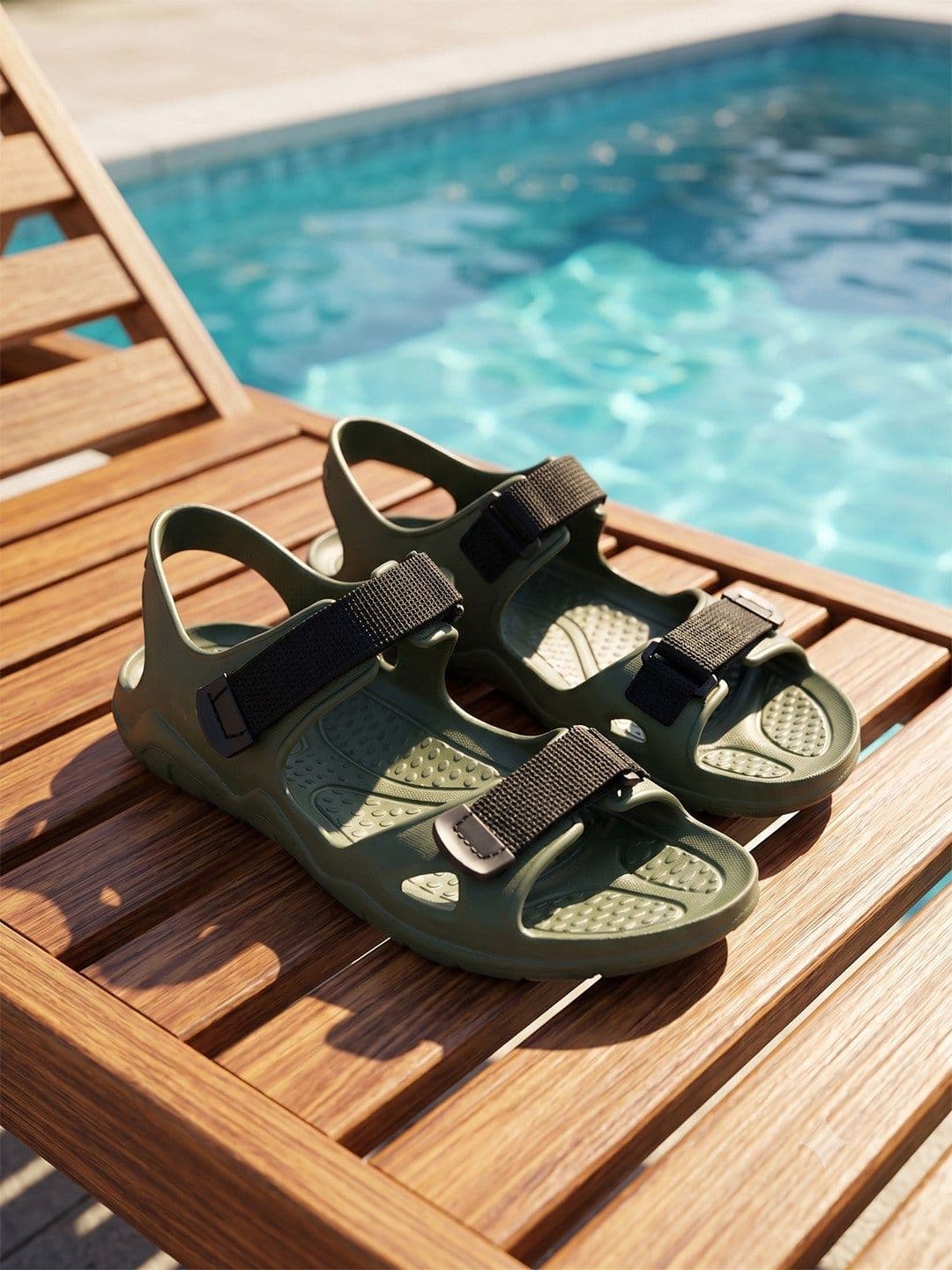 HRX by Hrithik Roshan Self Design Sports Sandals - view 1