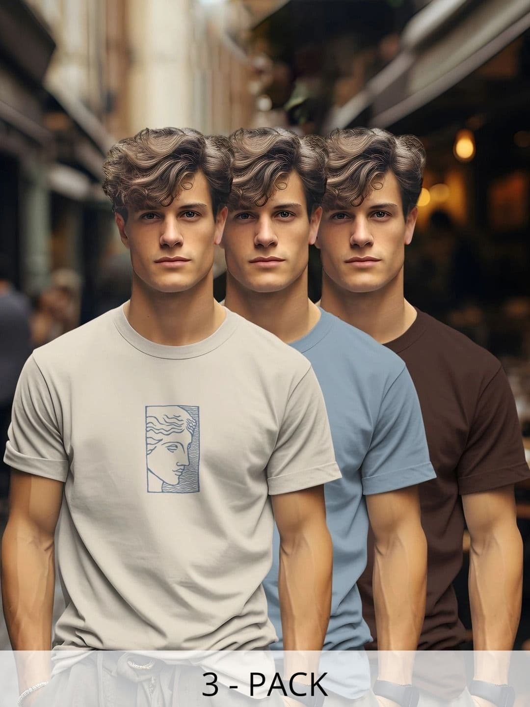 BULLMER Men 3 Printed T-shirt - view 1