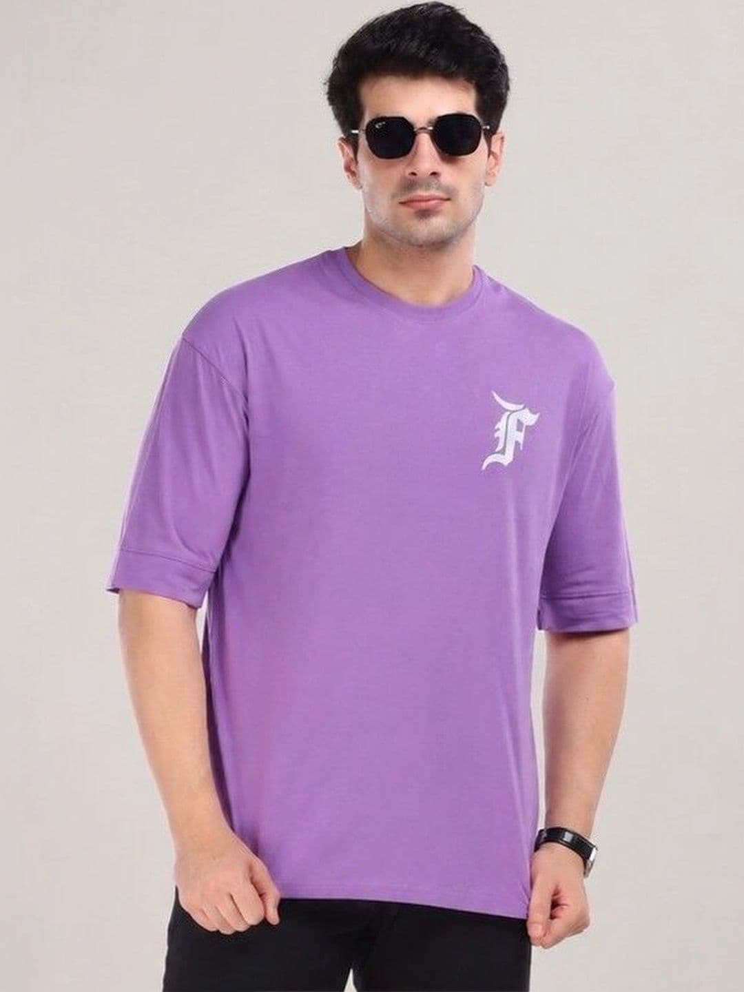 ISPIRIT Men Typography Printed Drop-Shoulder Sleeves T-shirt thumbnail 3