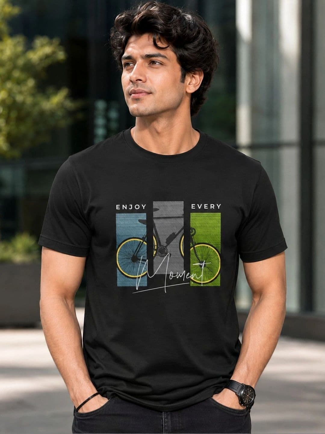 Warrior World Men Printed Pure Cotton T-shirt thumbnail 5