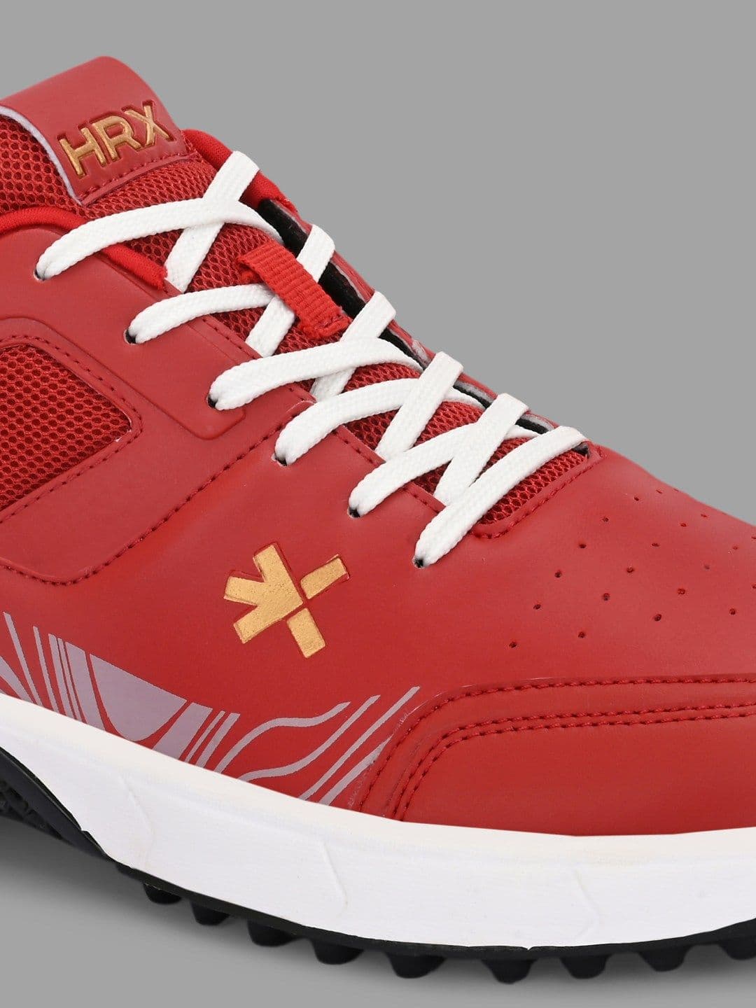 HRX by Hrithik Roshan Men Mesh Cricket Non-Marking Shoes thumbnail 6