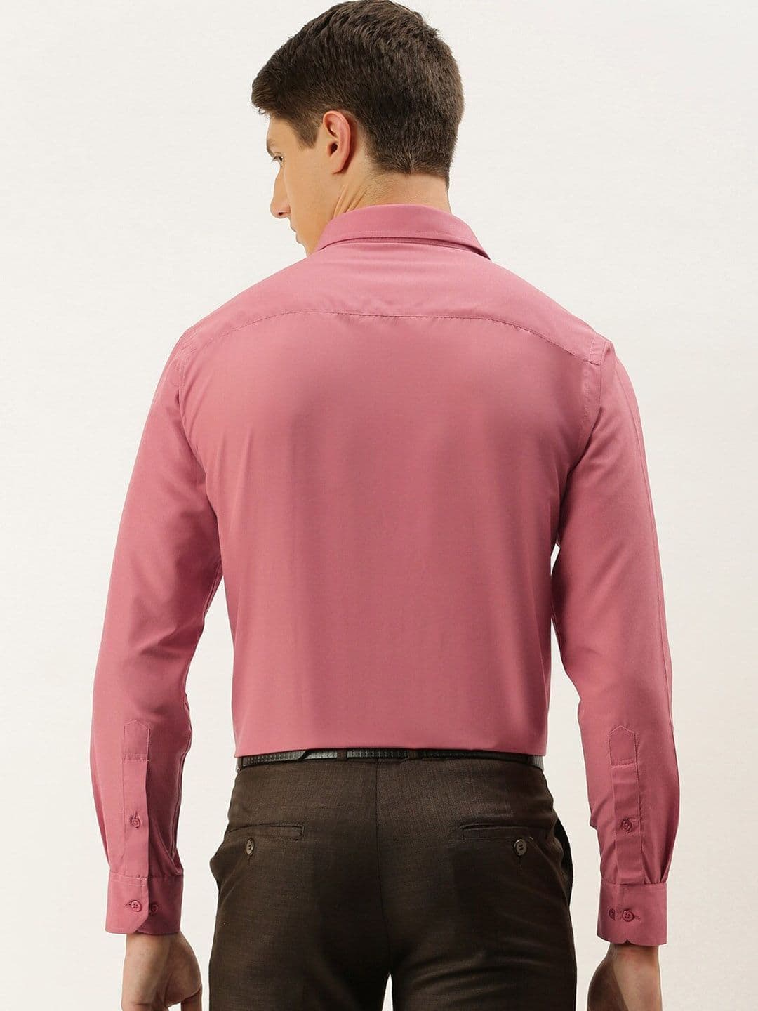 English Navy Men Coral Slim Fit Casual Shirt thumbnail 2