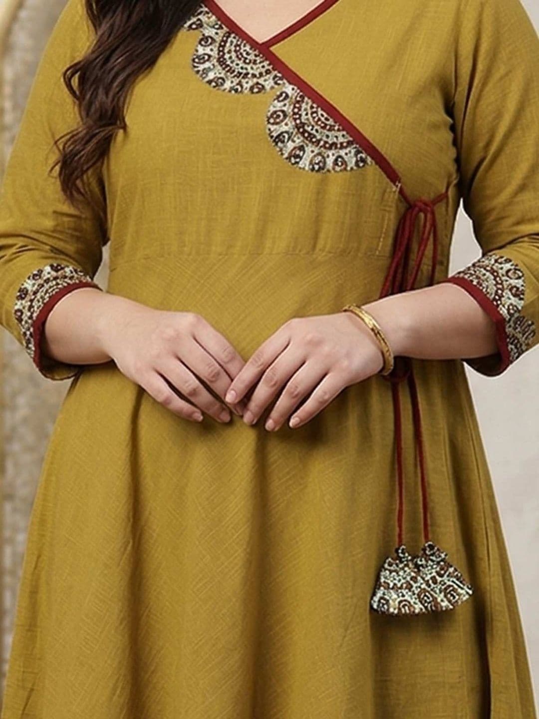 KALINI Women Anarkali Kurta thumbnail 5