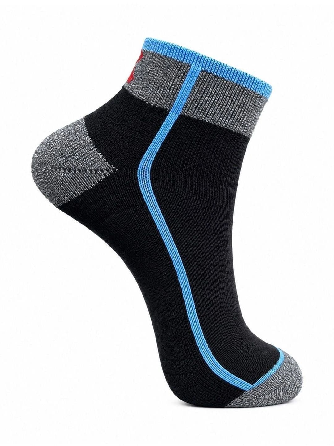 HRX by Hrithik Roshan Adults Pack Of 4 Striped Ankle Length Socks thumbnail 2