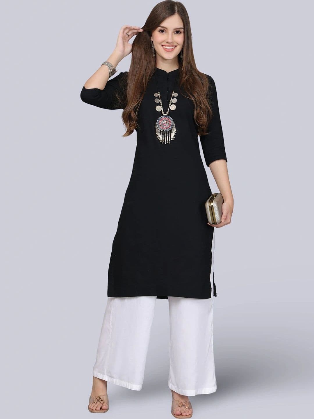 Moda Rapido X Gracit Women 2 Ethnic Palazzos thumbnail 4