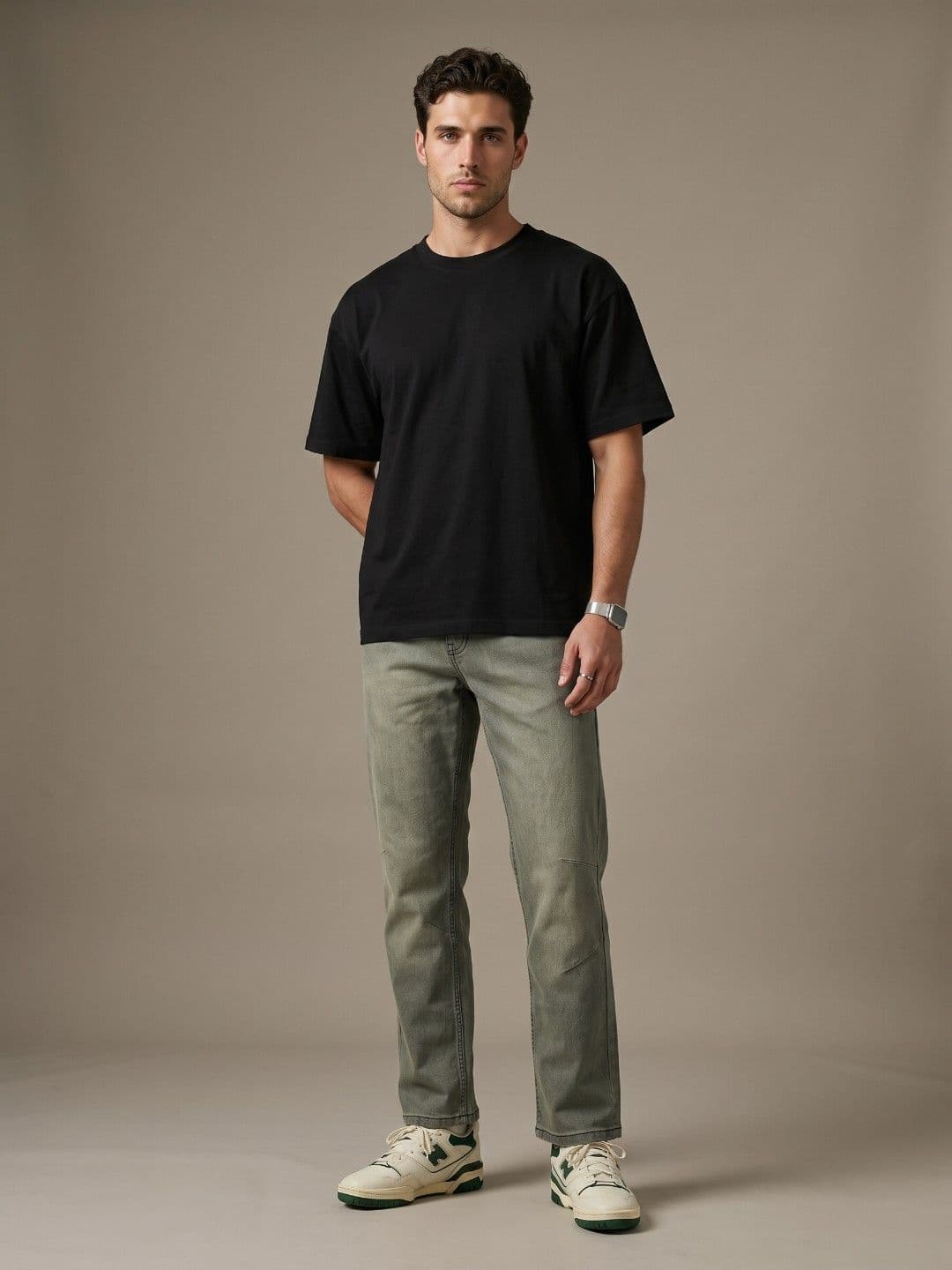 glitchez Men Slim Fit Mid-Rise Stretchable Jeans thumbnail 5