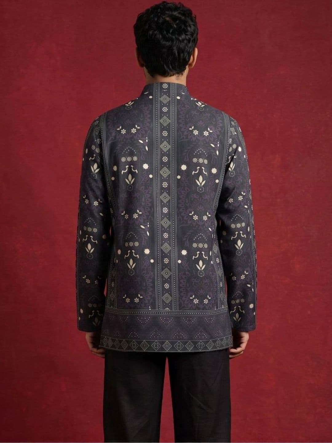 Jompers Men Ethnic Motifs Printed Kurta thumbnail 6