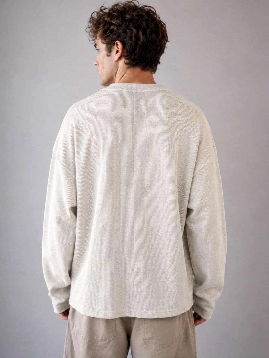 BRAHMOR Men Drop-Shoulder Sleeves Boxy T-shirt thumbnail 7