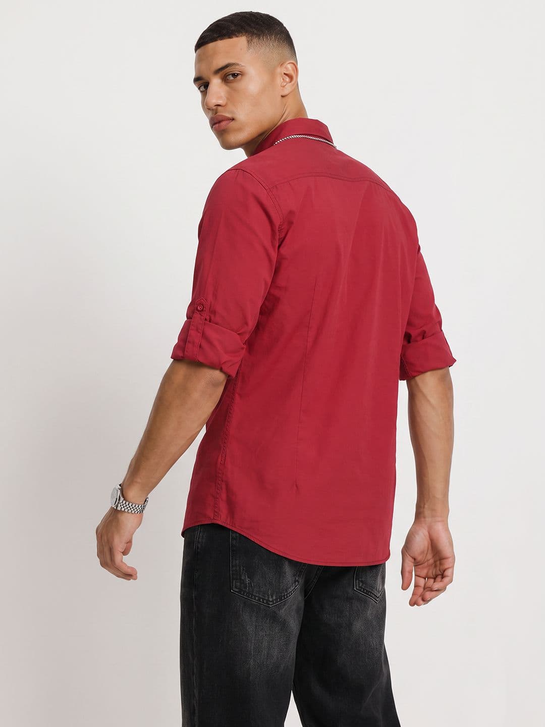 The Roadster Life Co. Pure Cotton Casual Shirt thumbnail 4