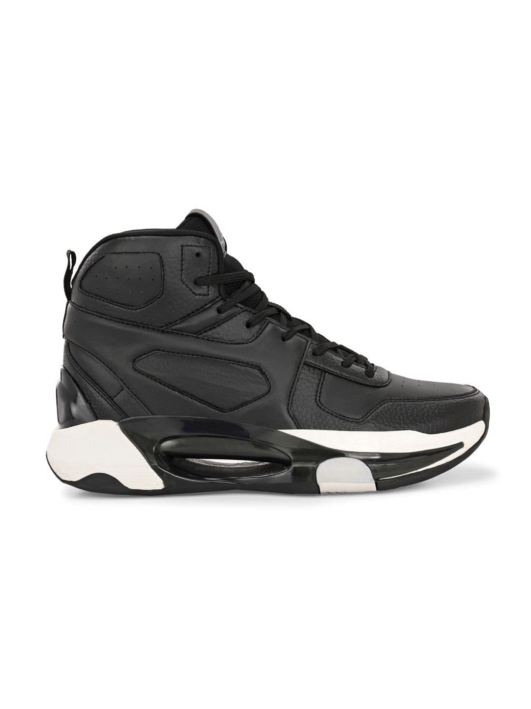 HRX by Hrithik Roshan Men Mid-Top Non-Marking Basketball Sports Shoes thumbnail 3