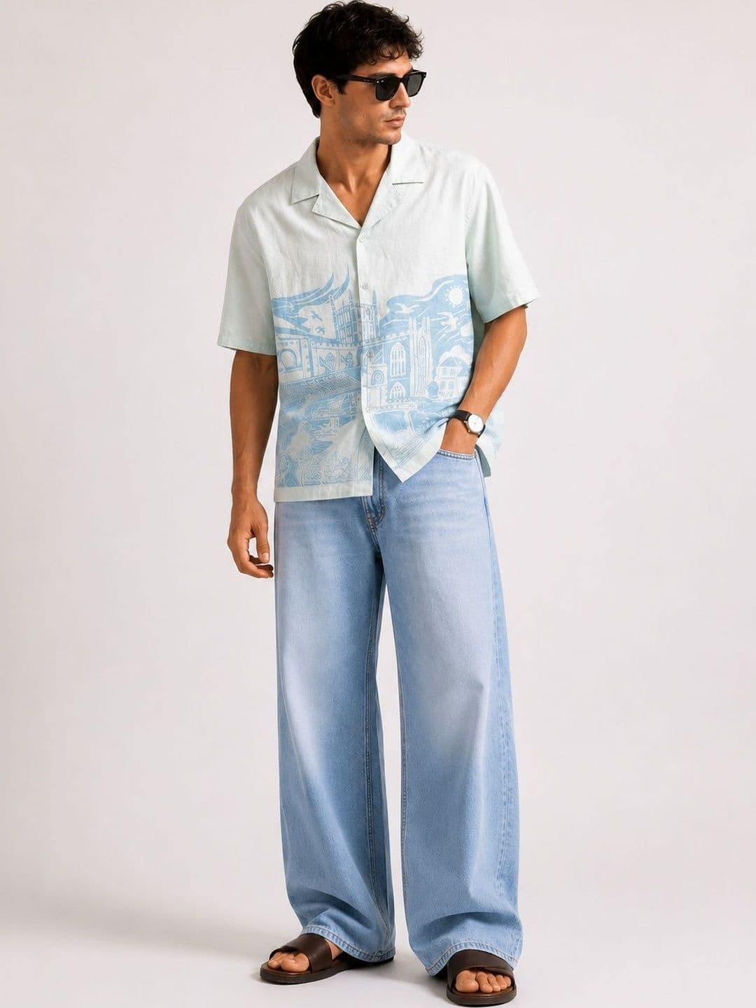 Mast & Harbour Men Comfort Printed Casual Shirt - view 1