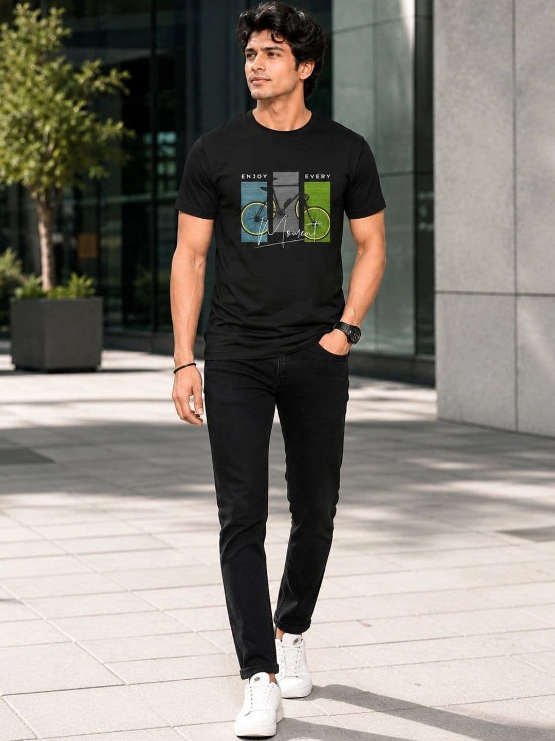 Warrior World Men Printed Pure Cotton T-shirt thumbnail 6
