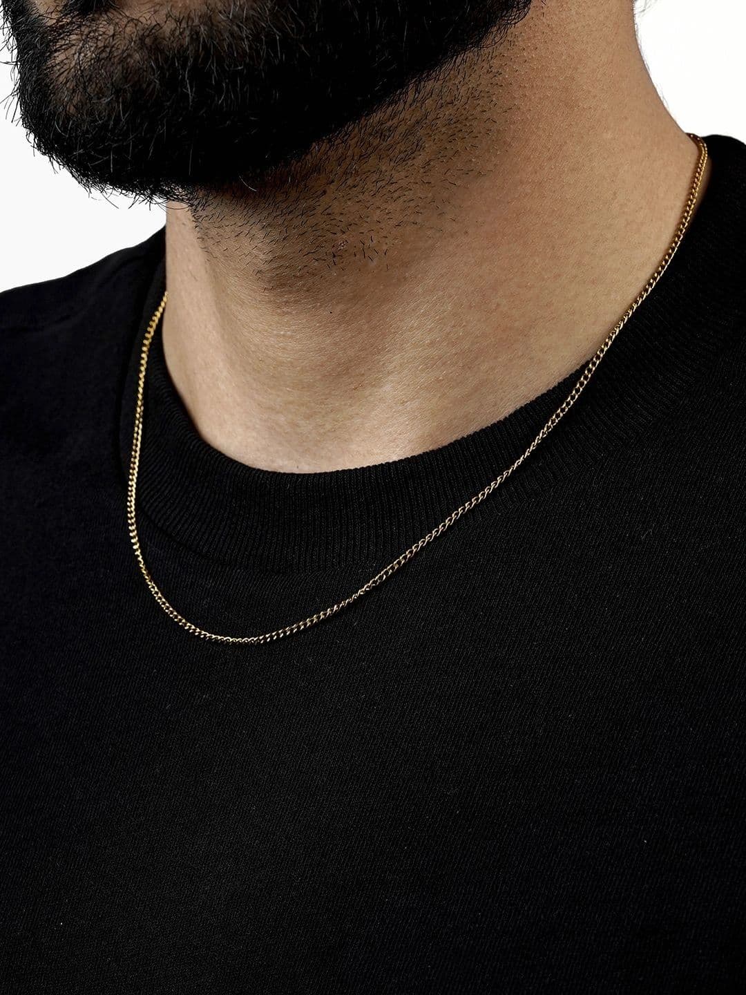 SWASHAA Men Gold-Plated Chain thumbnail 6